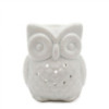 Brûleur à huile blanc classique - Tall Owl