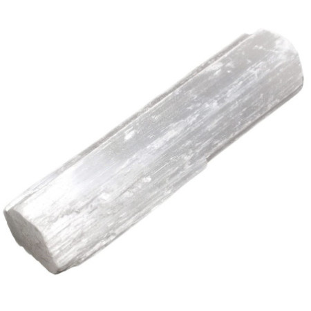 Bâton de sélénite cristal brut - Pierre naturelle 7-10 cm