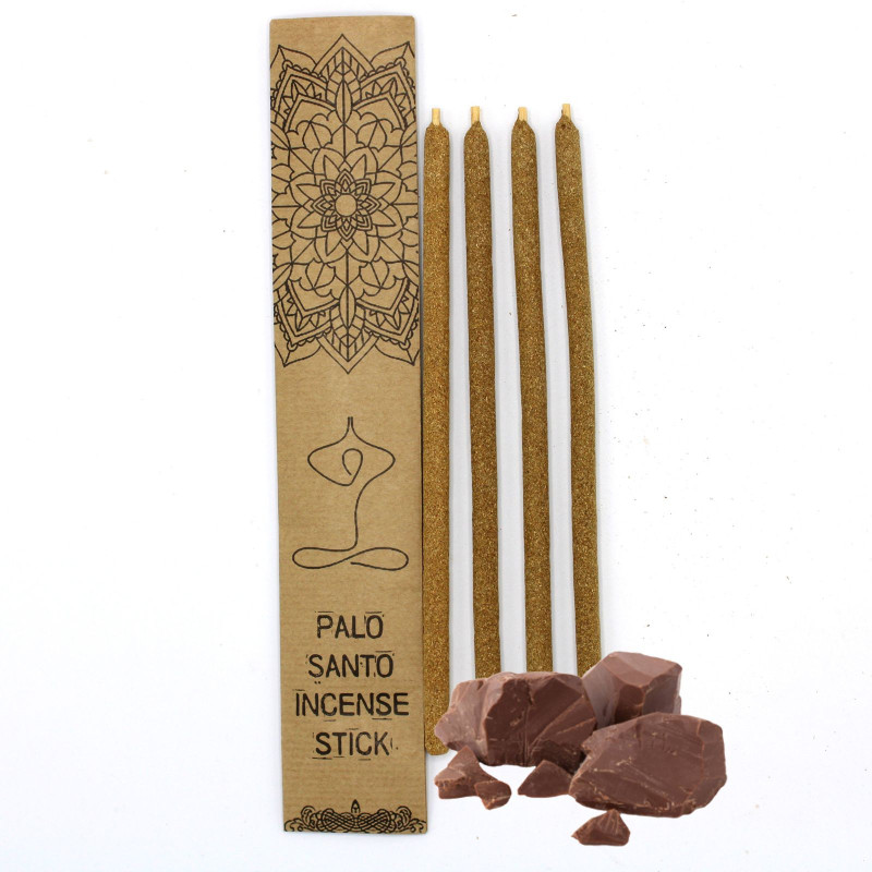 Grands bâtons d'encens Palo Santo - Chocolat