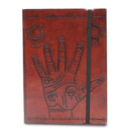 Petit carnet avec sangle - Chiromancie