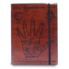 Carnet moyen avec sangle - Chiromancie