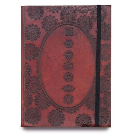 Petit carnet avec sangle - Chakra Mandala