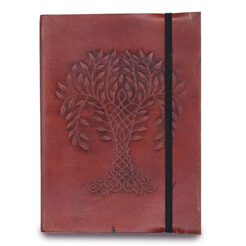 Petit carnet avec sangle - Arbre de vie