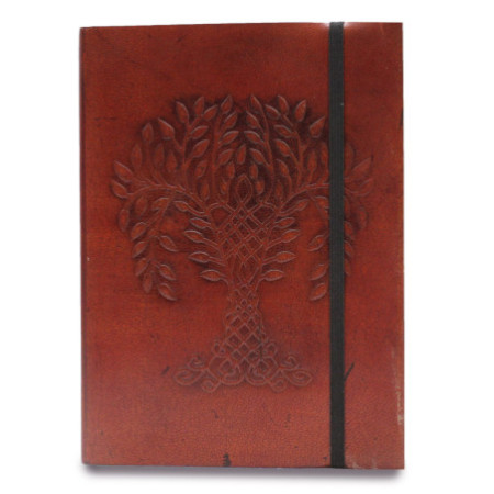 Petit carnet avec sangle - Arbre de vie
