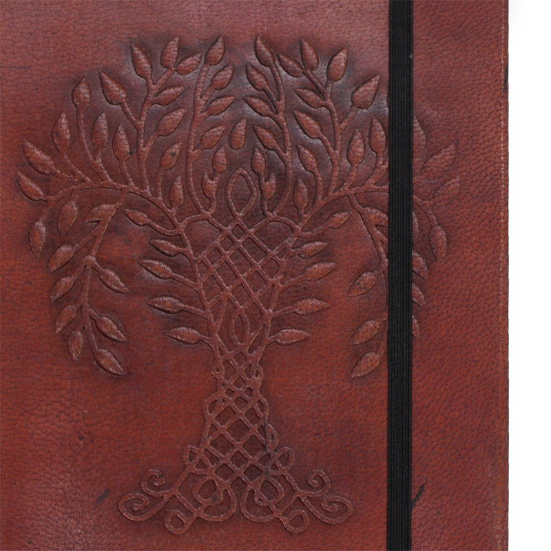 Petit carnet avec sangle - Arbre de vie