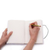 Petit carnet avec sangle - Feuilles sur le même arbre