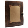 Grand livre d'or personnalisable en cuir 10x13 (200 pages)