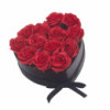 Bouquet de fleurs de savon - 13 roses rouges - Cœur
