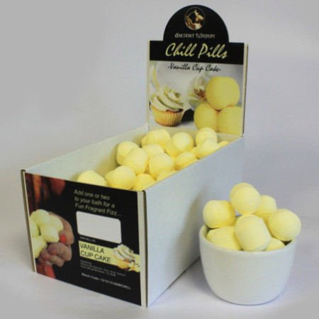 Boîte de 1,3 kg de Chill Pills - Gâteau à la vanille
