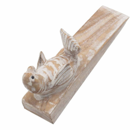 Cale-porte sculpté à la main - Bébé phoque