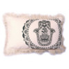Coussin Mandala Hamsa - 30x50cm - vert