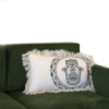 Coussin Mandala Hamsa - 30x50cm - vert