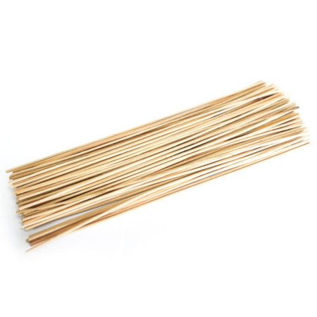 Lot de bâtonnets diffuseurs de parfum indonésiens de 2 mm - Environ 100 bâtonnets
