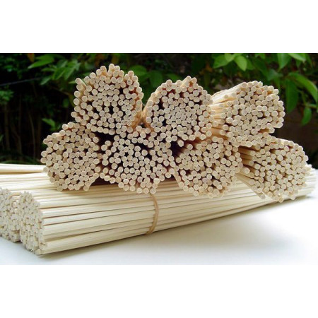 Lot de bâtonnets diffuseurs de parfum indonésiens de 2 mm - Environ 100 bâtonnets