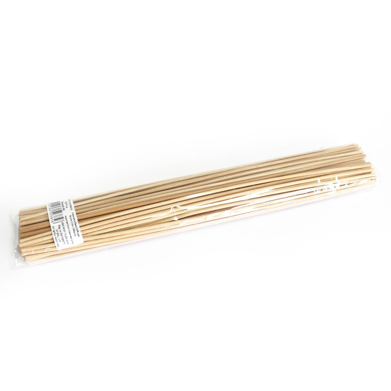 Lot de bâtonnets diffuseurs de parfum indonésiens de 2 mm - Environ 100 bâtonnets