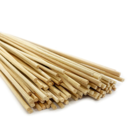 Lot de bâtonnets diffuseurs indonésiens de 2,5 mm - Environ 100 bâtonnets