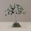 Arbre à pierres précieuses avec base en organite - 80 pierres - Agate mousse