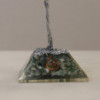 Arbre à pierres précieuses avec base en organite - 80 pierres - Agate mousse