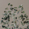 Arbre à pierres précieuses avec base en organite - 160 pierres - Agate mousse