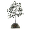 Arbre à pierres précieuses avec base en organite - 160 pierres - Agate mousse