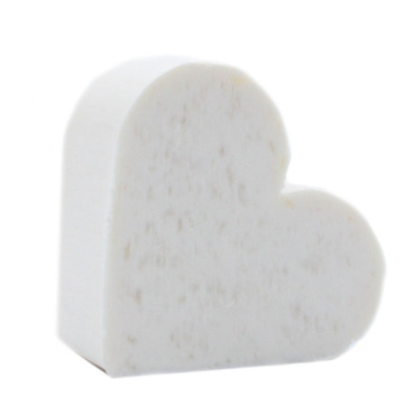 Savons invités Heart - Noix de coco