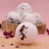 Bombe de bain sensuelle au sel de l'Himalaya