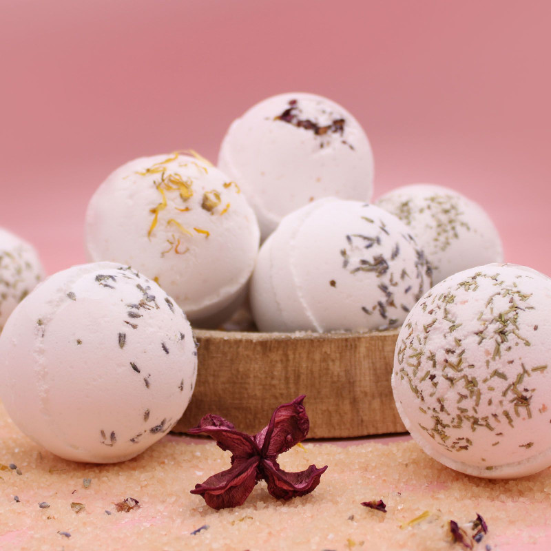 Bombe de bain au sel de l'Himalaya Skin Revive