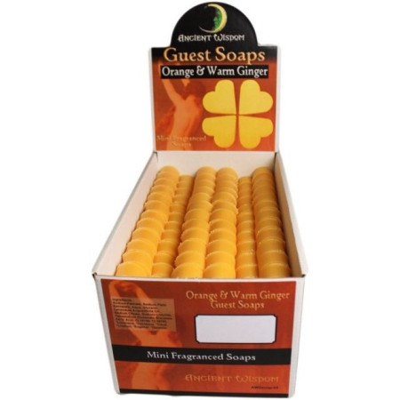 Savons d'invités Heart - Orange et gingembre chaud