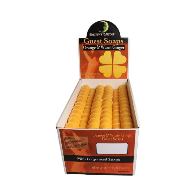 Savons d'invités Heart - Orange et gingembre chaud