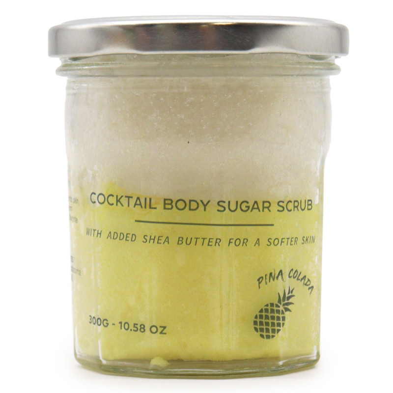 Gommage corporel au sucre parfumé - Pinacolada 300 g