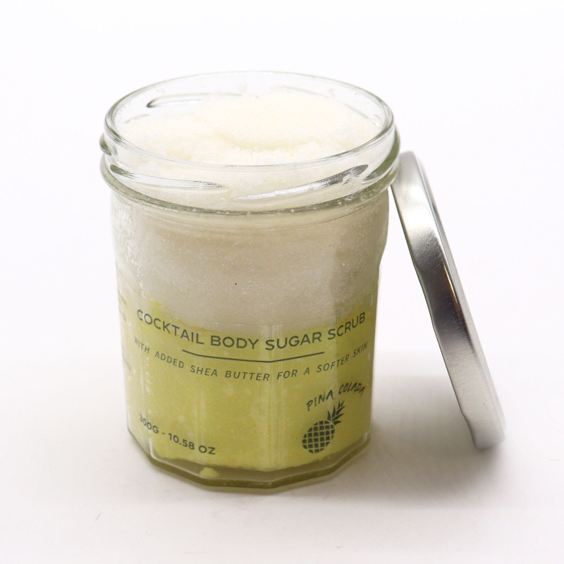 Gommage corporel au sucre parfumé - Pinacolada 300 g