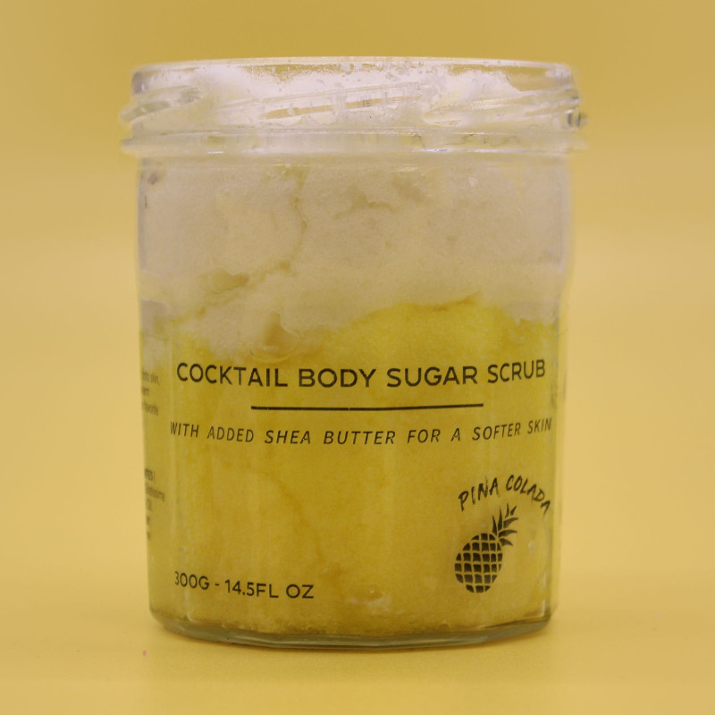 Gommage corporel au sucre parfumé - Pinacolada 300 g