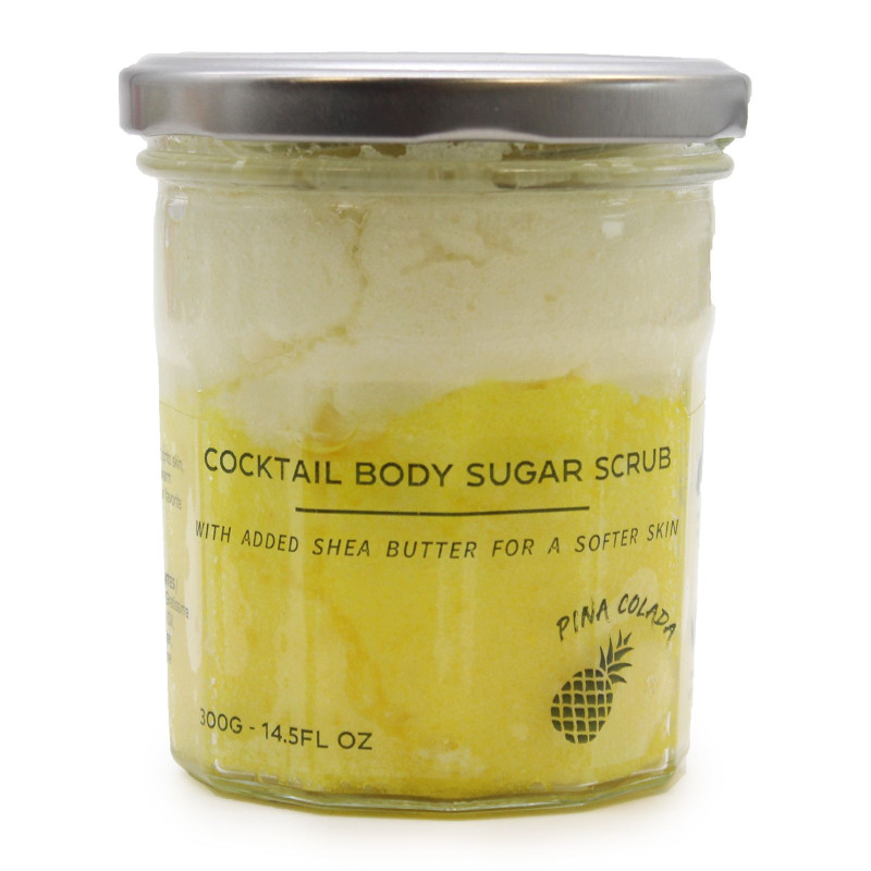 Gommage corporel au sucre parfumé - Pinacolada 300 g
