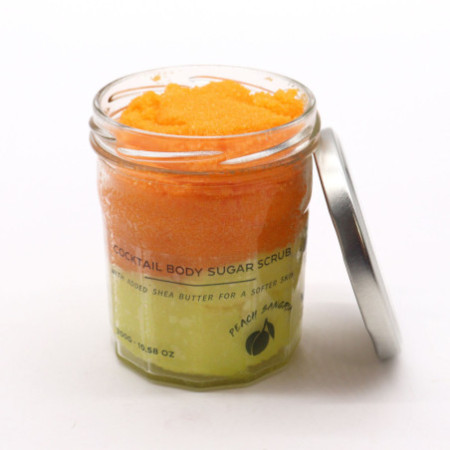 Gommage corporel au sucre parfumé - Sangria à la pêche 300 g