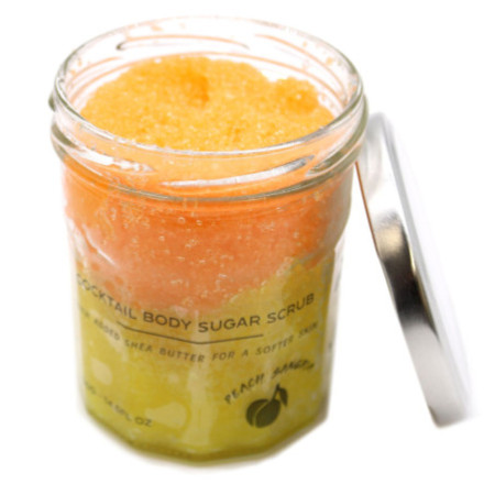Gommage corporel au sucre parfumé - Sangria à la pêche 300 g