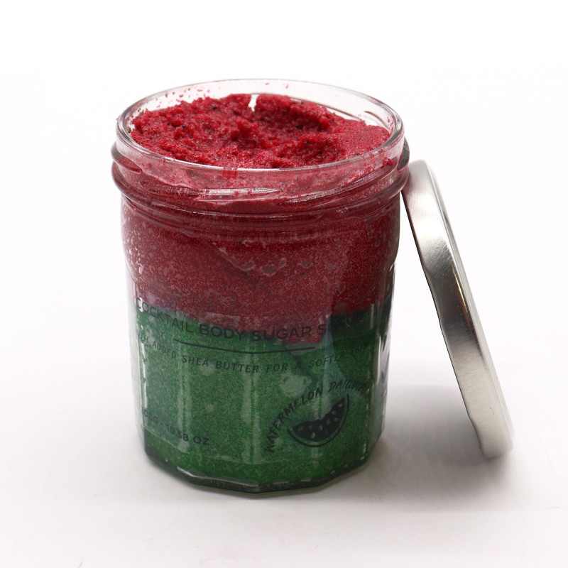 Gommage corporel au sucre parfumé - Pastèque Daquiri 300 g