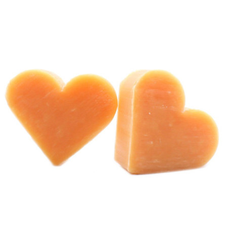 Savons d'invités Heart - Orange et gingembre chaud