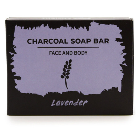Savon au charbon 85 g - Lavande