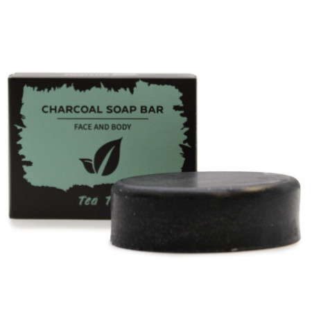 Savon au charbon 85 g - Arbre à thé