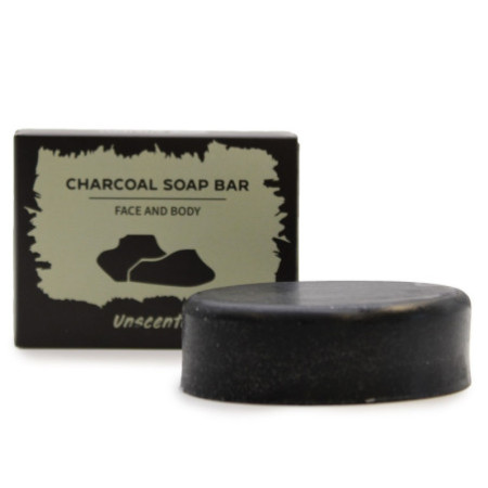Savon au charbon 85 g - Sans parfum