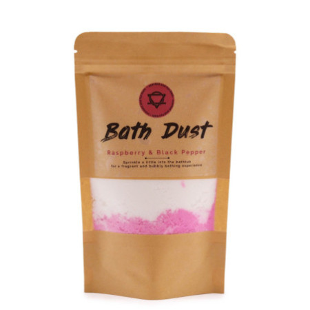 Poudre de bain à la framboise et au poivre noir 200 g