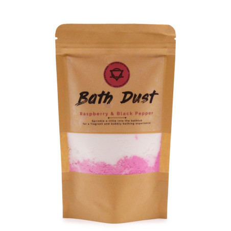 Poudre de bain à la framboise et au poivre noir 200 g