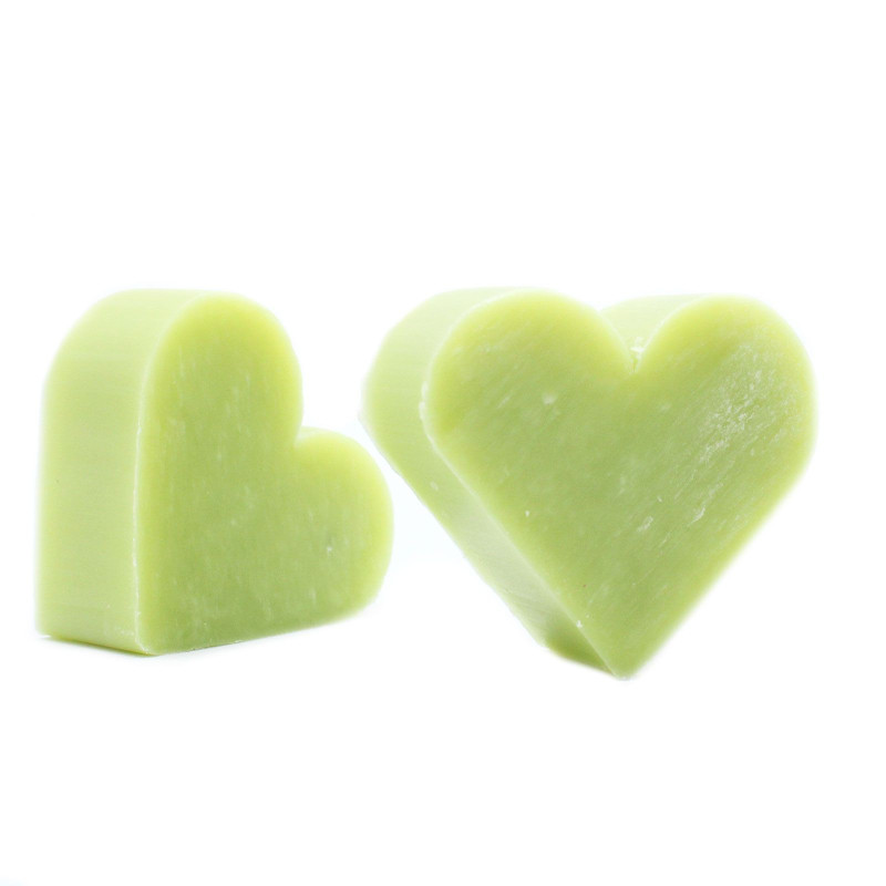 Savons invités Heart - Thé vert