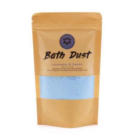 Poudre de bain à la lavande et aux graines 200 g