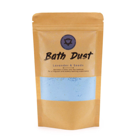Poudre de bain à la lavande et aux graines 200 g