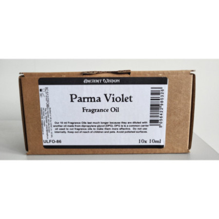 10 ml d'huile parfumée à la violette de Parme 10 ml d'huile de coton frais - SANS ÉTIQUETTE