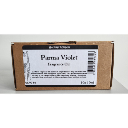 10 ml d'huile parfumée à la violette de Parme 10 ml d'huile de coton frais - SANS ÉTIQUETTE