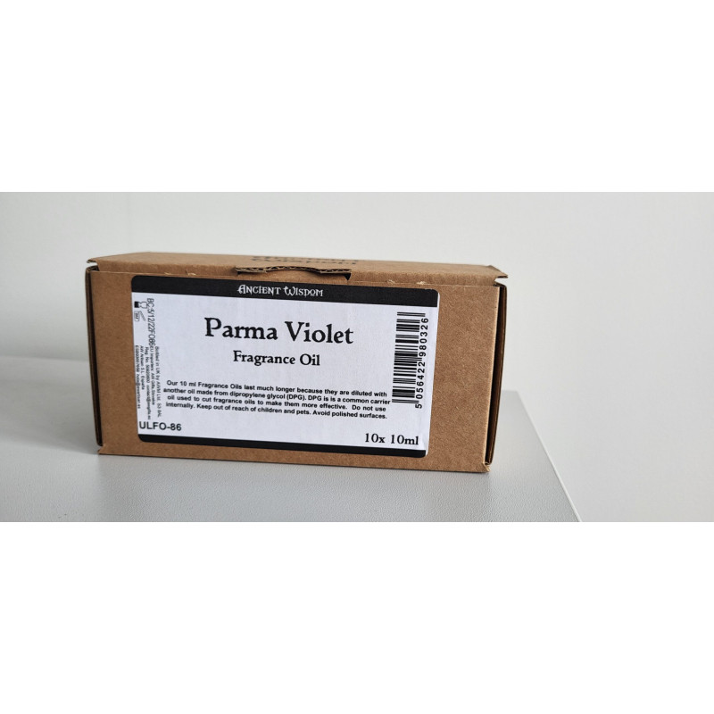 10 ml d'huile parfumée à la violette de Parme 10 ml d'huile de coton frais - SANS ÉTIQUETTE