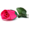 Fleur de savon prête à vendre au détail - Petite rose rouge