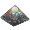 Pyramide d'orgonite - Pentagone de minuit - 70 mm